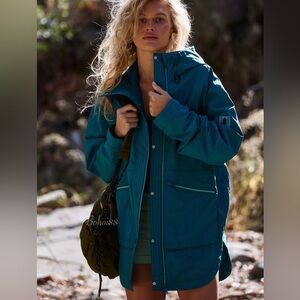 NEW Free People Singin' In The Rain Packable Jacket